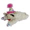 Multipet Multipet Assorted Polyester Lamb Chop W/Birthday Hat Dog Toy 10.5 in. 1 pk 48706 - alternate 2